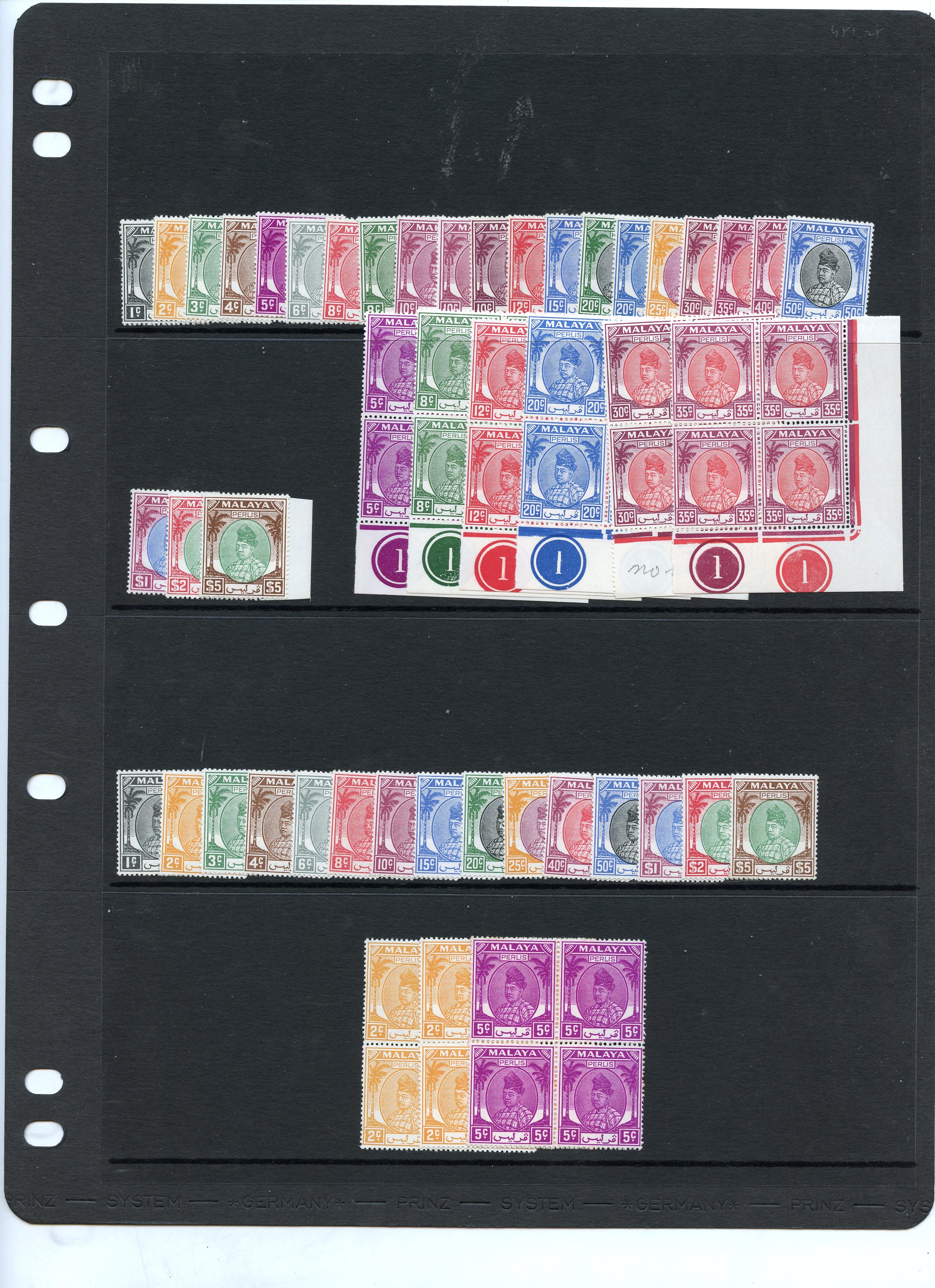 Perlis SG 7-27 collection...