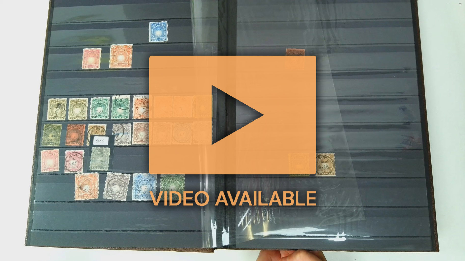 KUT collection in stockbook