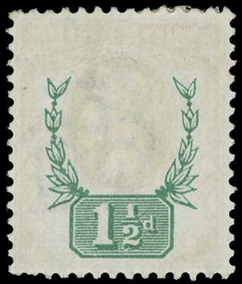 1887 Jubilee 1½d proof of the Duty Die printed...