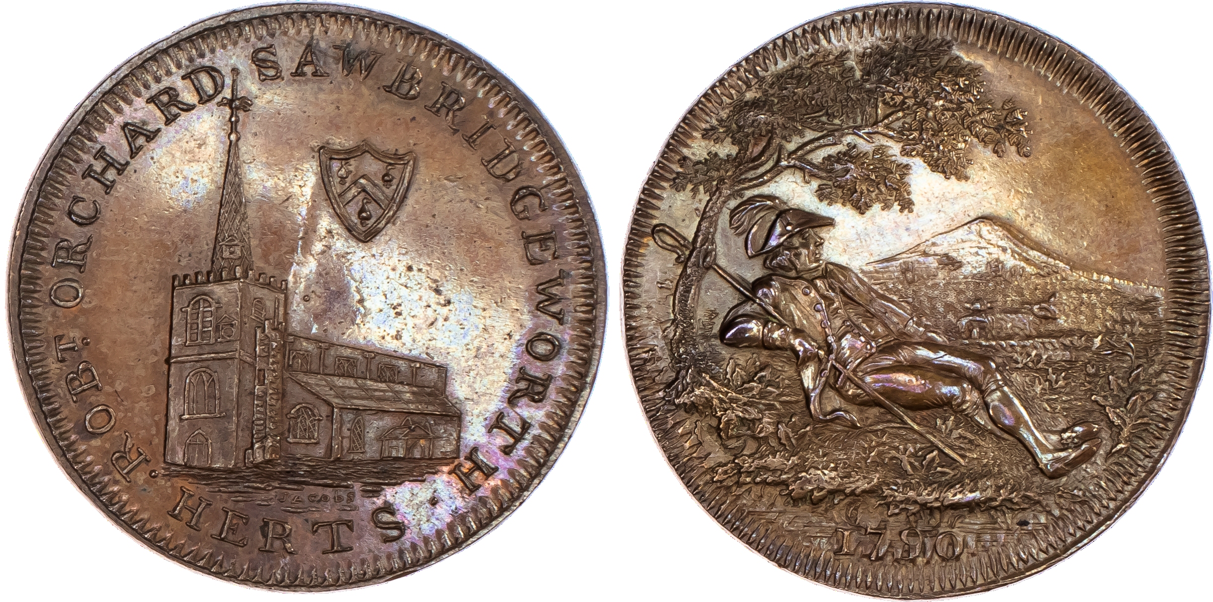 Sawbridgeworth, Robert Orchard Halfpenny...