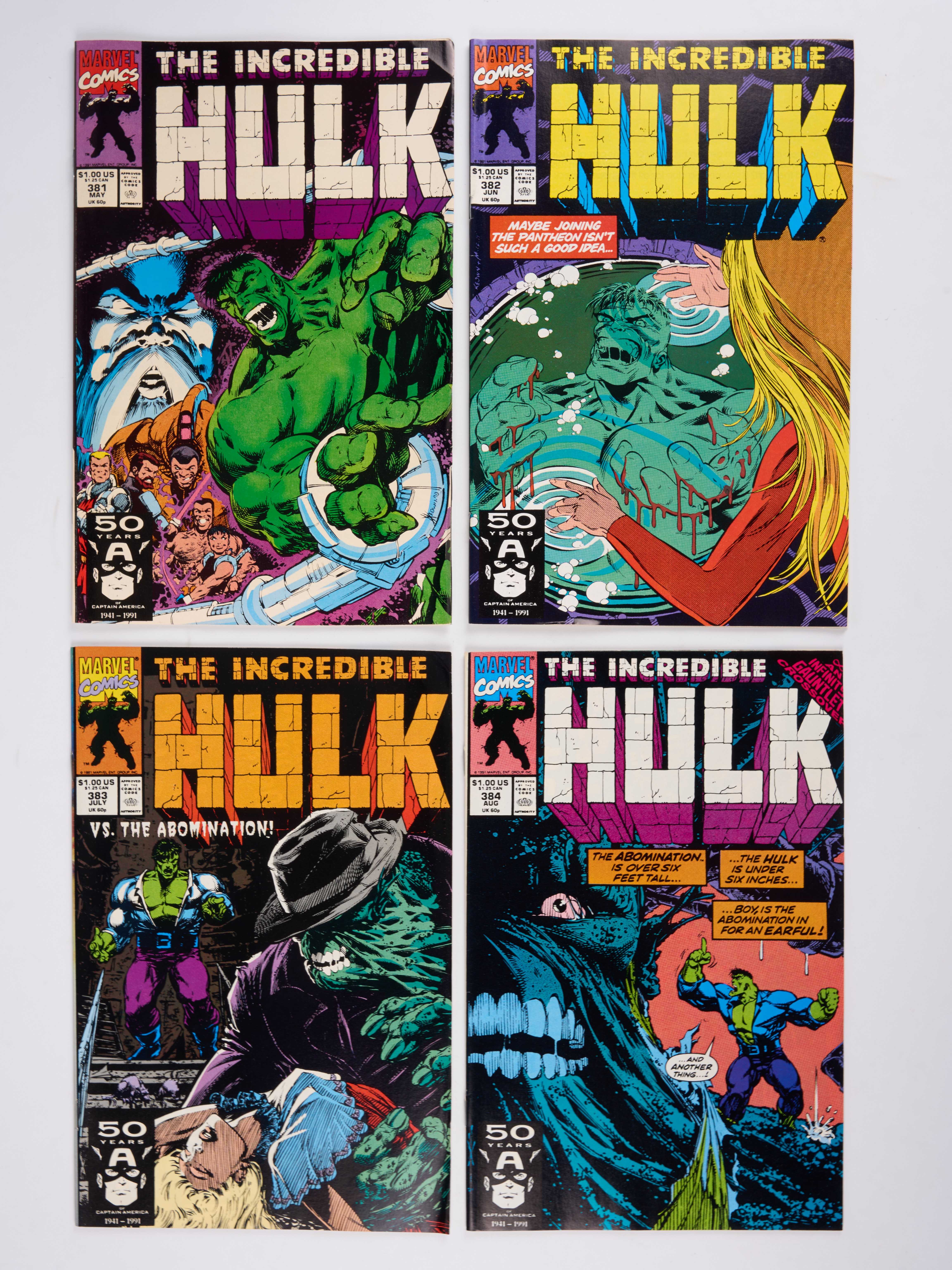 Incredible Hulk 1990s Bundle (Marvel Comics, 1991-93) Bundle of 27