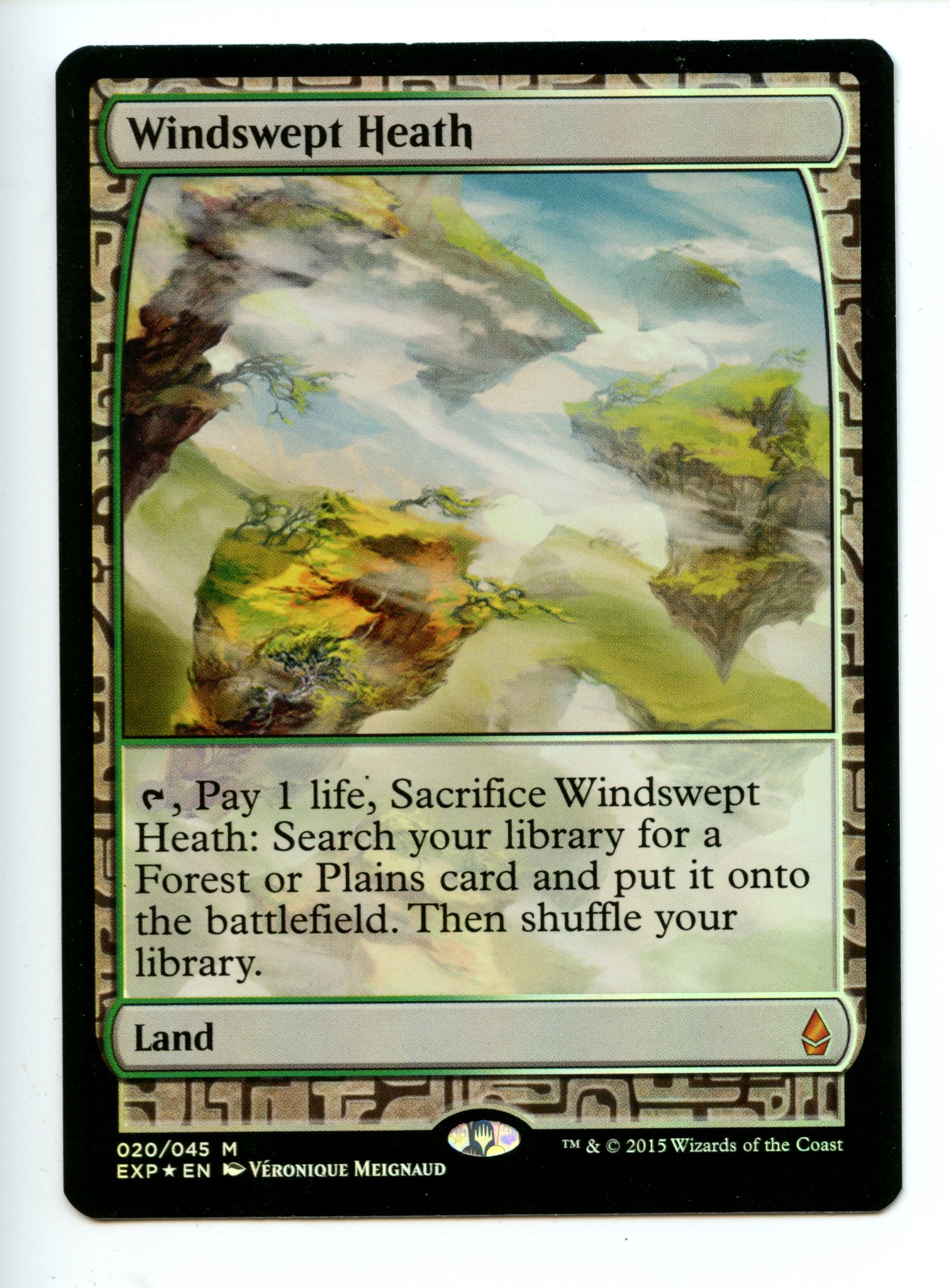 Magic the Gathering - Windswept Heath  - Zendikar Expeditions  - Lightly Played 