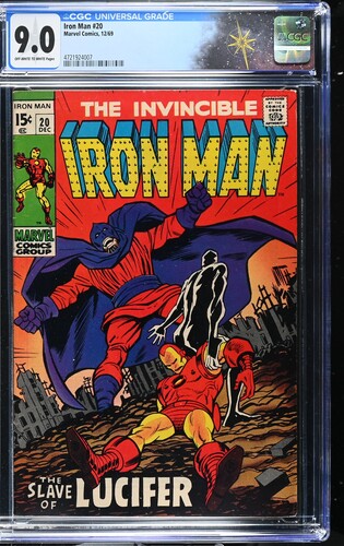 Iron Man #20 CGC 9.0 "Who Serves Lucifer?" (Marvel Comics, 1969) Off-white to white
