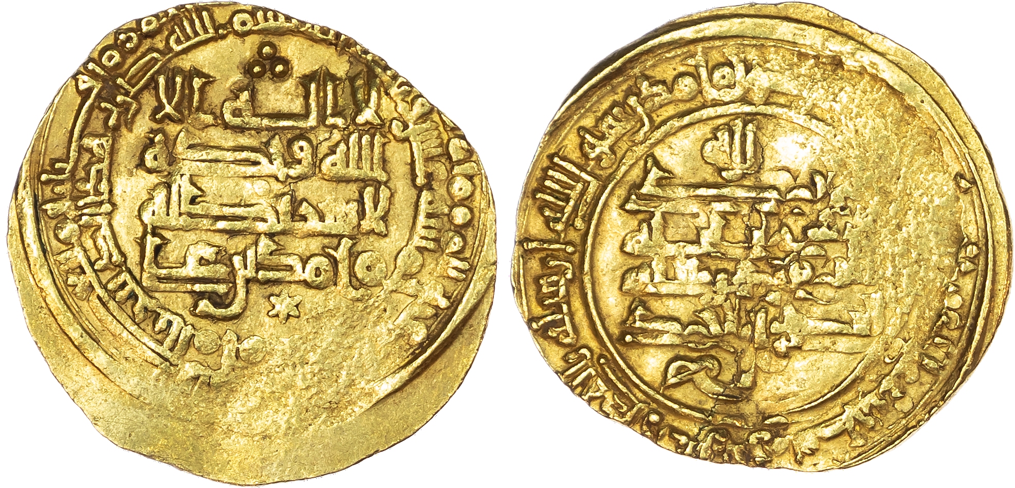 Su’lukid, Muhammad bin ‘Ali (AH 315‑316 / 927‑928 AD), gold Dinar, AH 315 / 927/8 AD, al-Muhammadiya