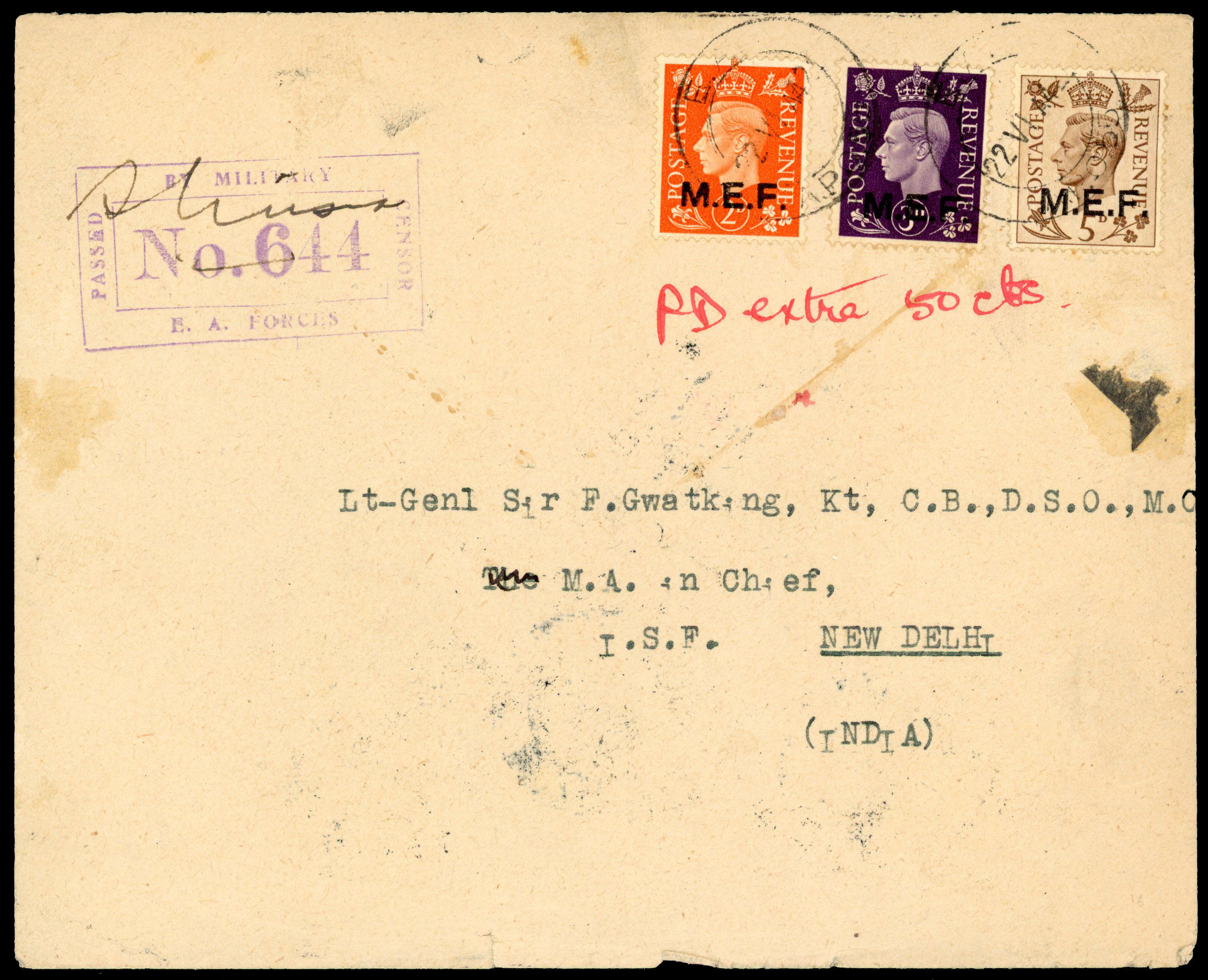 BOIC MEF cover Ethiopia to India