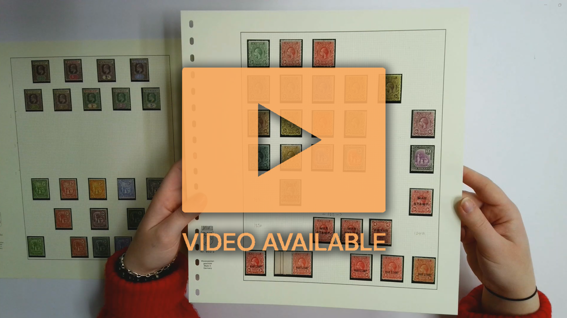 St Vincent 1903-77 collection mint