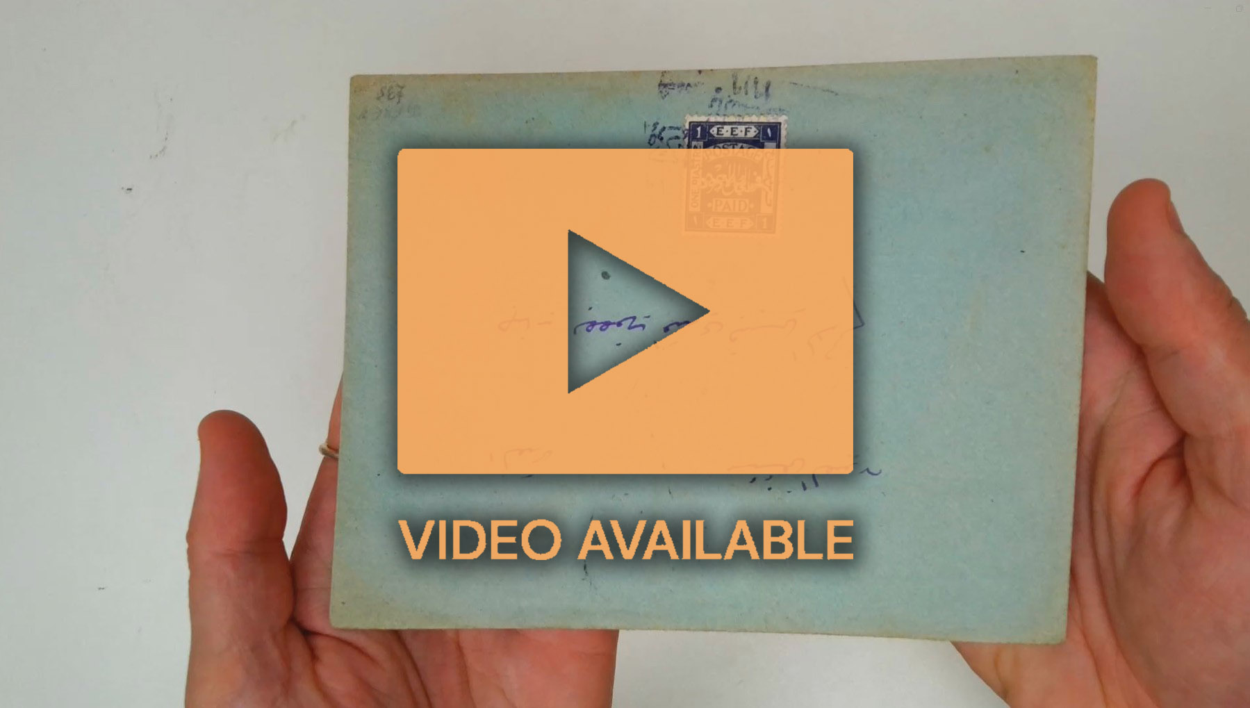 Transjordan postal history accumulation of seven covers and a piece