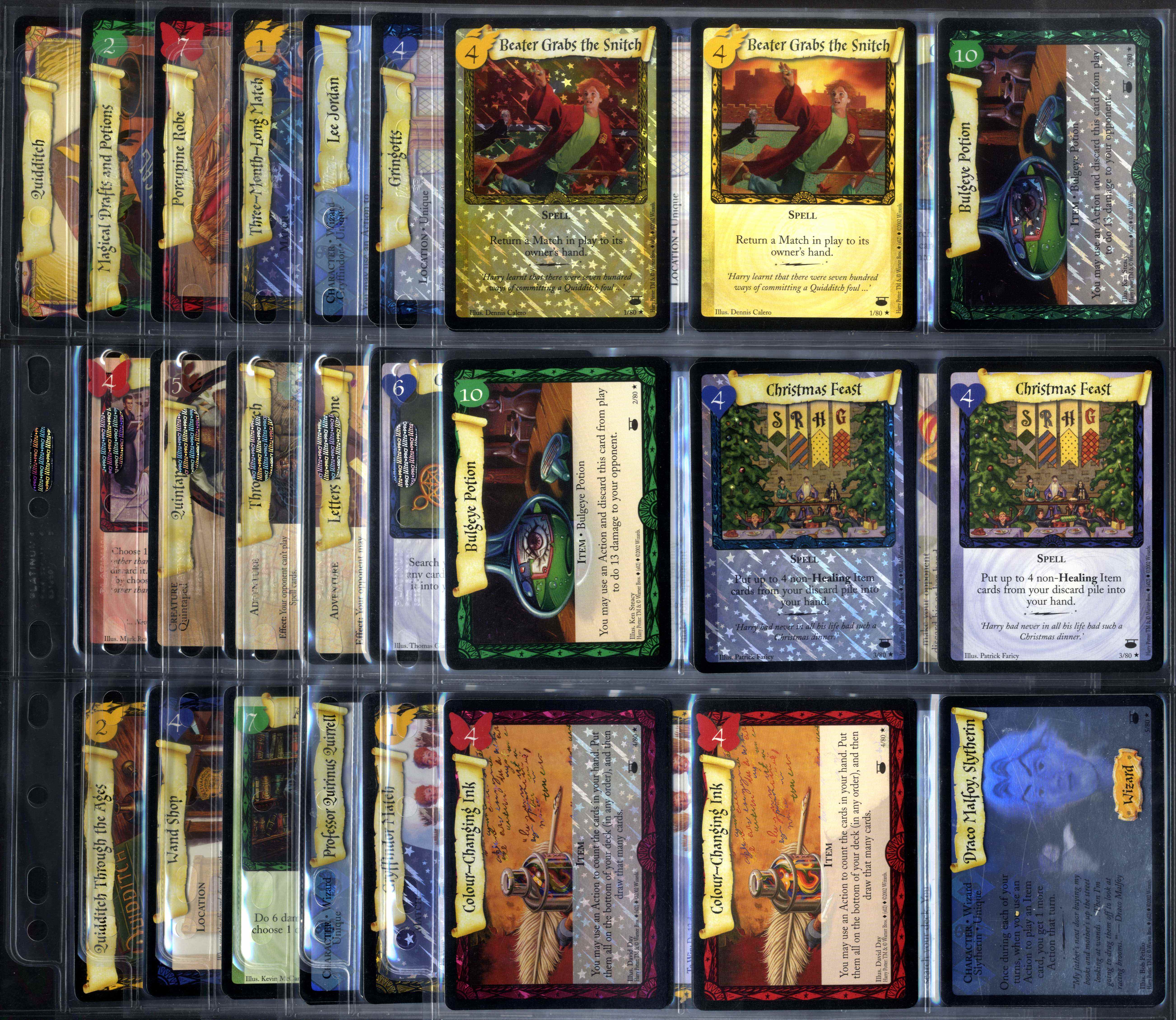 Harry Potter TCG - Complete Diagon Alley Expansion + Special Cards 84/84