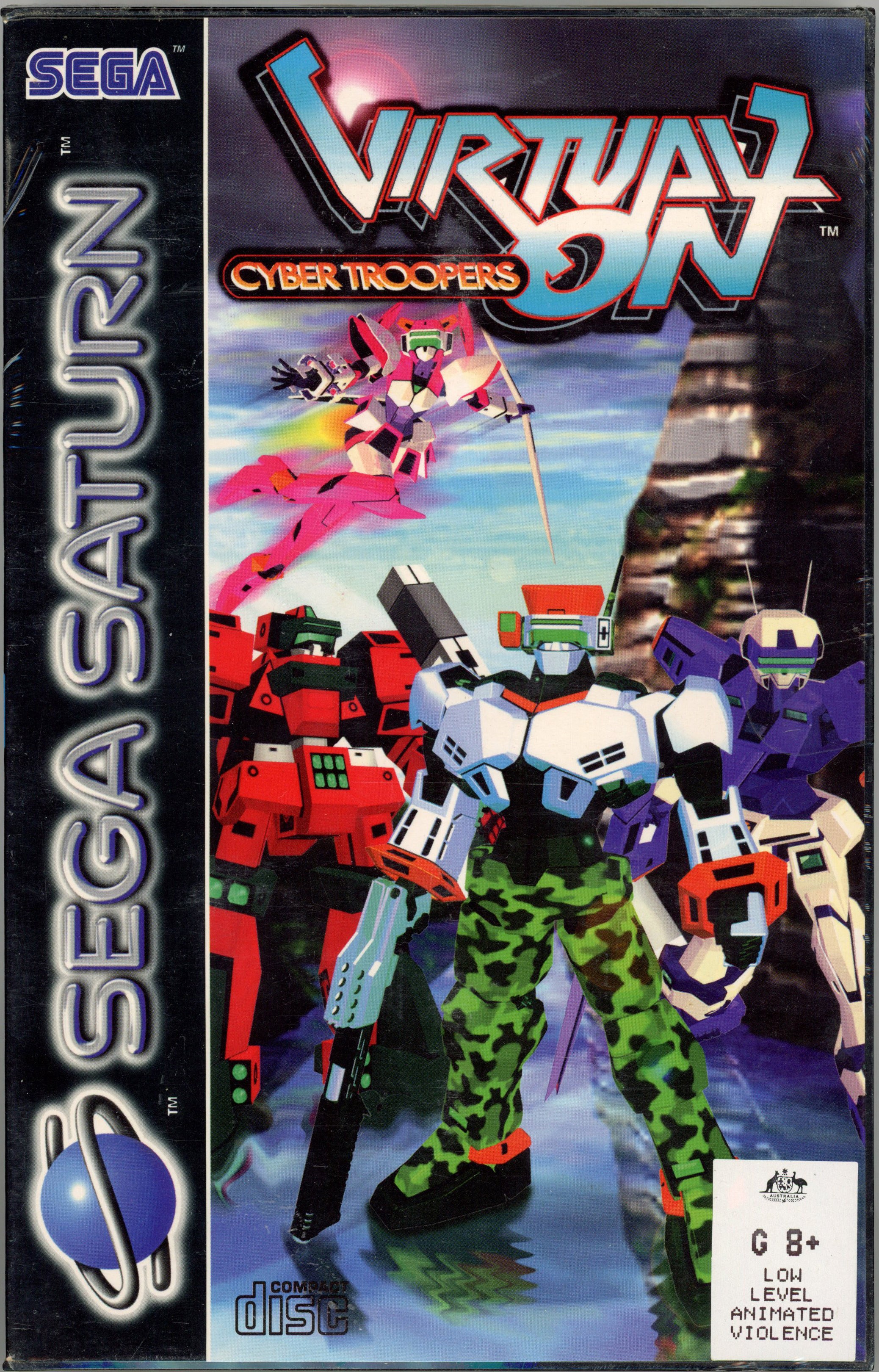 Sega - Virtual On - Sega Saturn - Sealed 