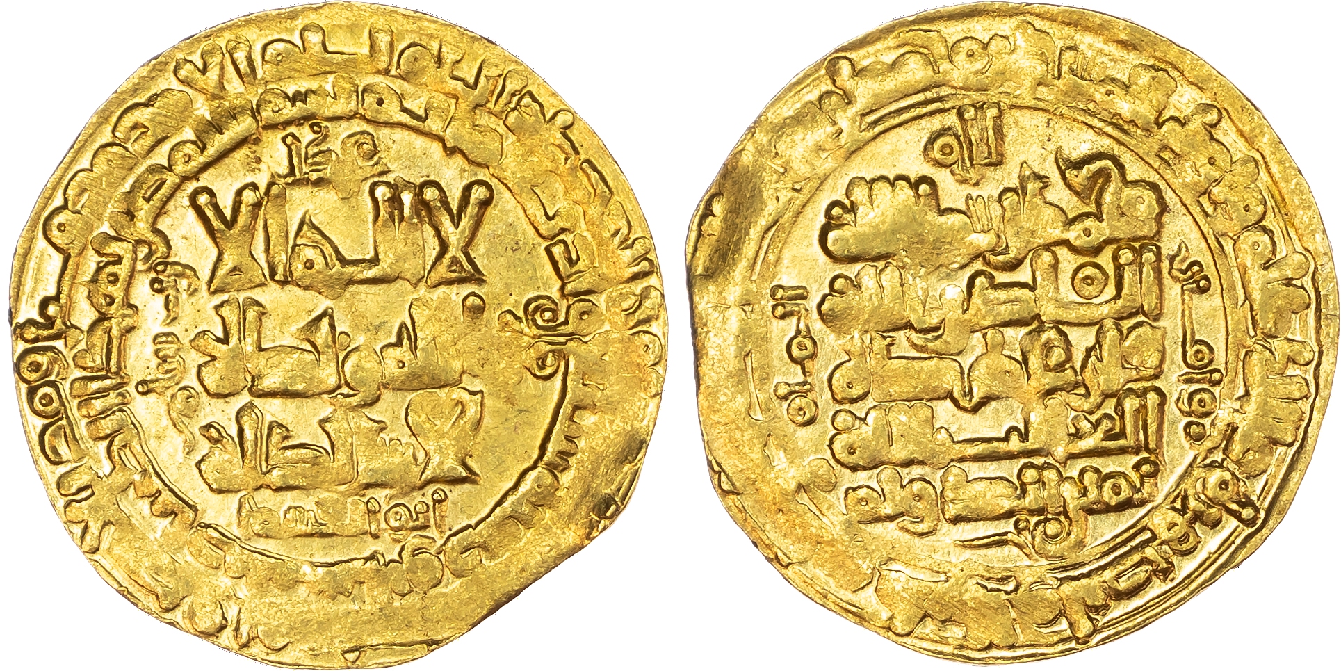 Ghaznavid, Yamin al‑Dawla Abu’l‑Qasim Mahmud (AH 388‑421 / 998‑1030 AD), gold Dinar