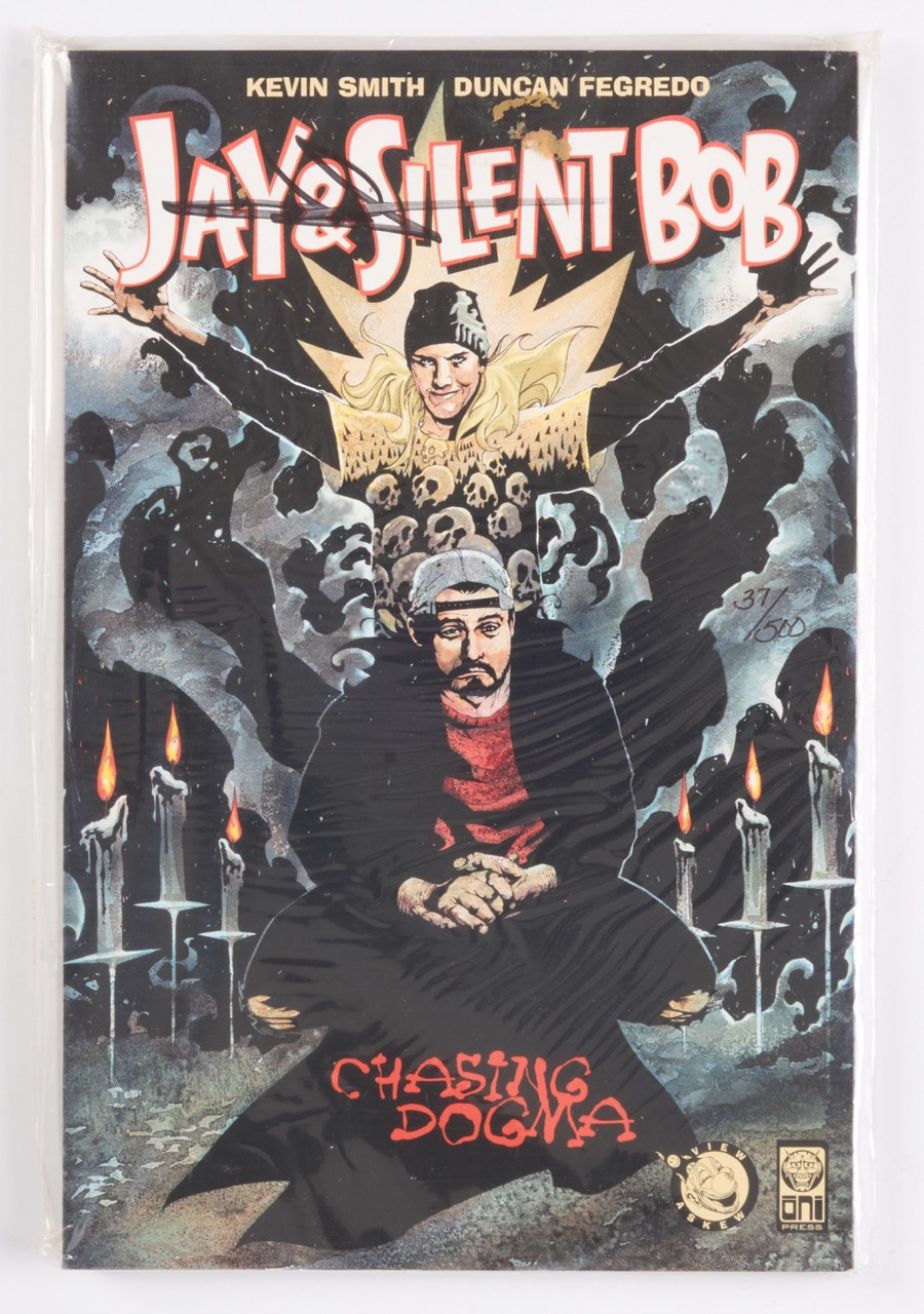 Jay And Silent Bob Chasing Dogma Graphic Novel (ONI Press, 1998) Signed by Jae Lee, Dynamic Forces Variant Cover