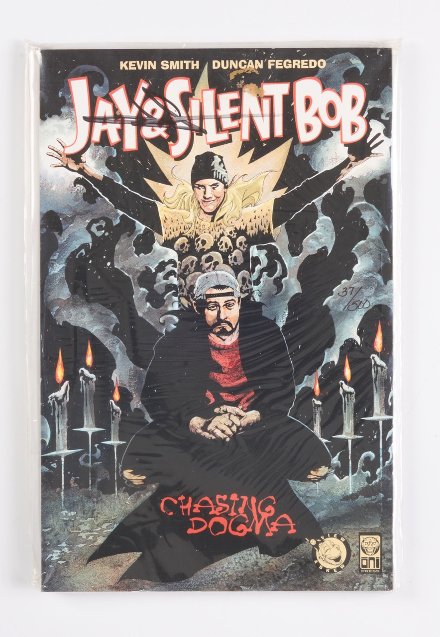 Jay And Silent Bob Chasing Dogma Graphic Novel (ONI Press, 1998) Signed by Jae Lee, Dynamic Forces Variant Cover