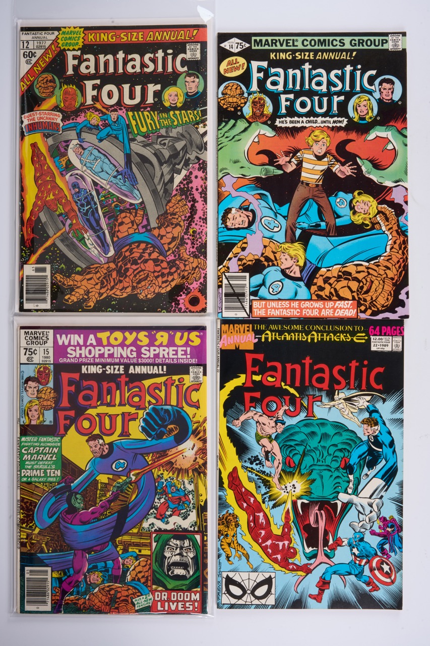 Fantastic Four Annuals, Versus X-Men & Marvel Milestone Facsimile (Marvel Comics, 1977-91) Bundle of 20.