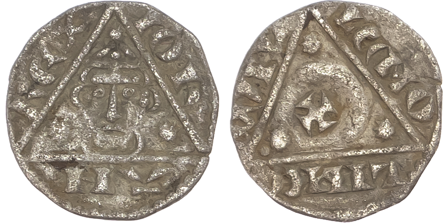 Ireland, King John (1199-1216), Halfpenny, third ‘rex’ coinage (1208/9 – c. 1211/12), Limerick mint, moneyer Willem.