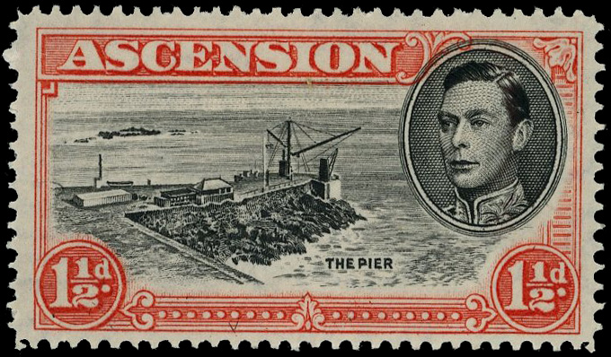 Ascension SG 40ca mint