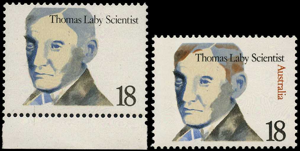 1976 Famous Australians 18ct 'Thomas...