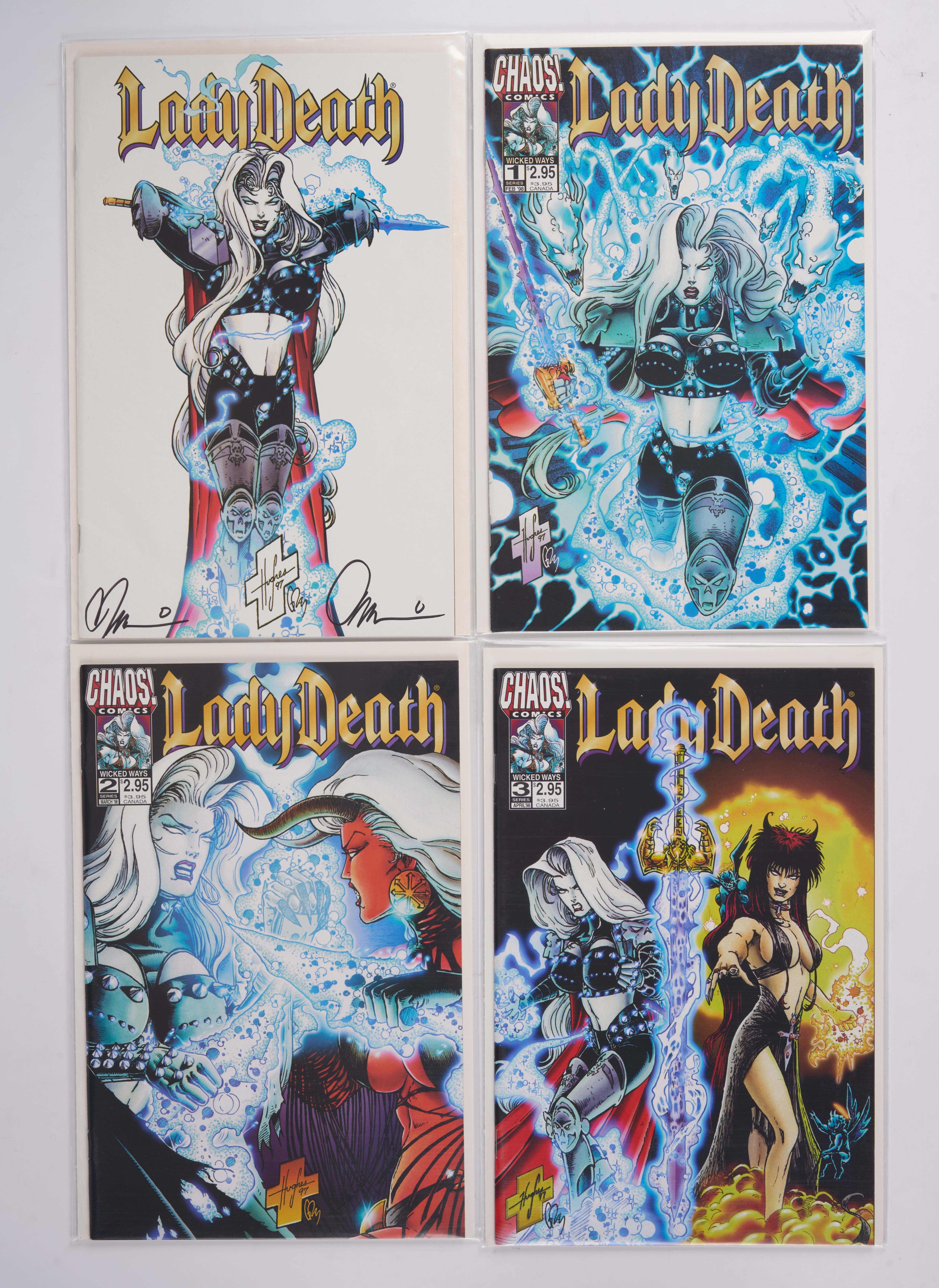 Lady Death #1 - #15 (Chaos! Comics, 1998-99) Bundle of 16