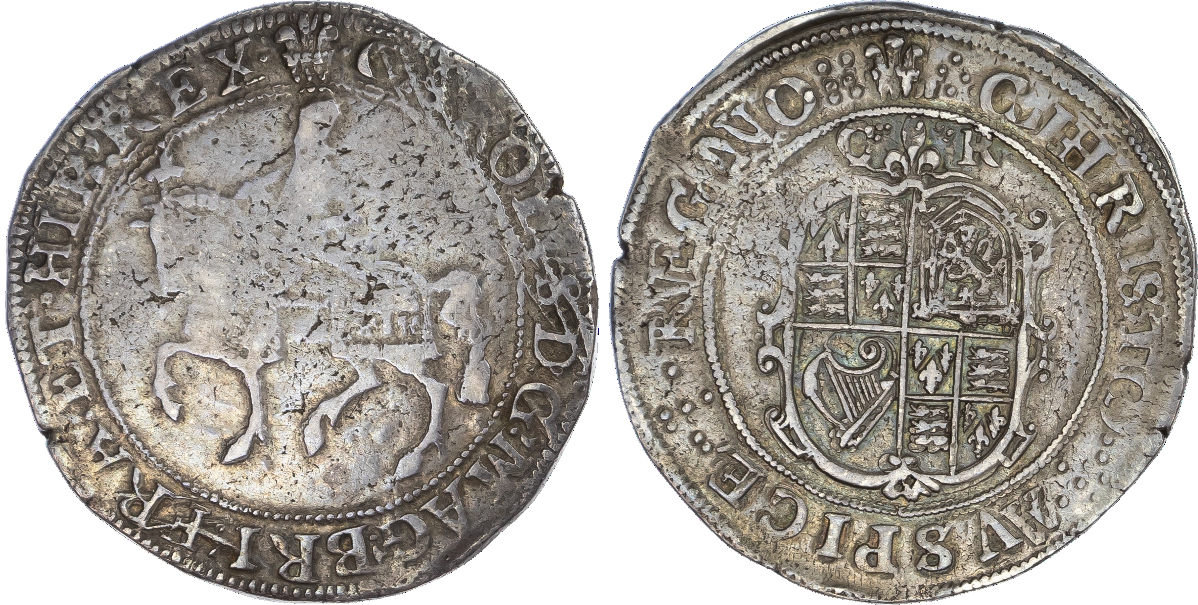 Charles I (1625 ‑1649), AR Halfcrown, 14.21gm., Tower Mint