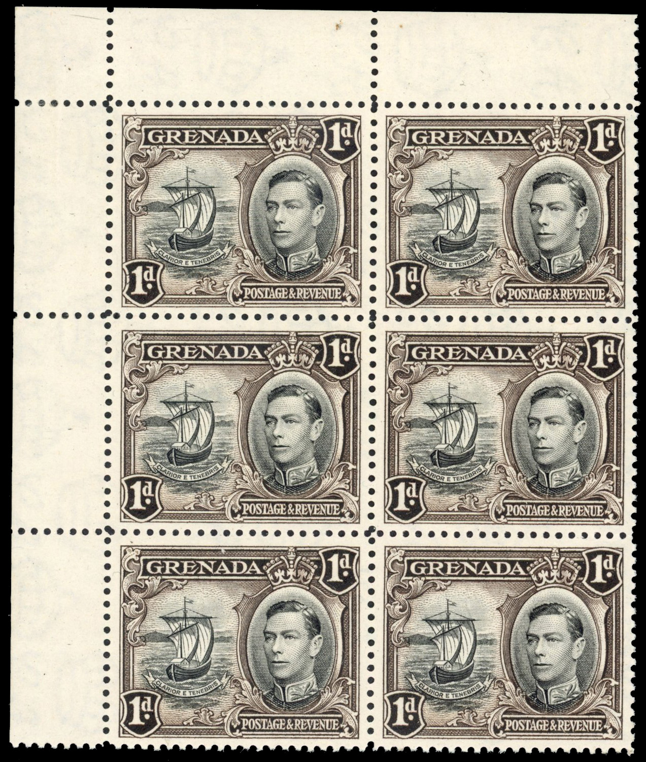 Grenada SG 154aa block mint