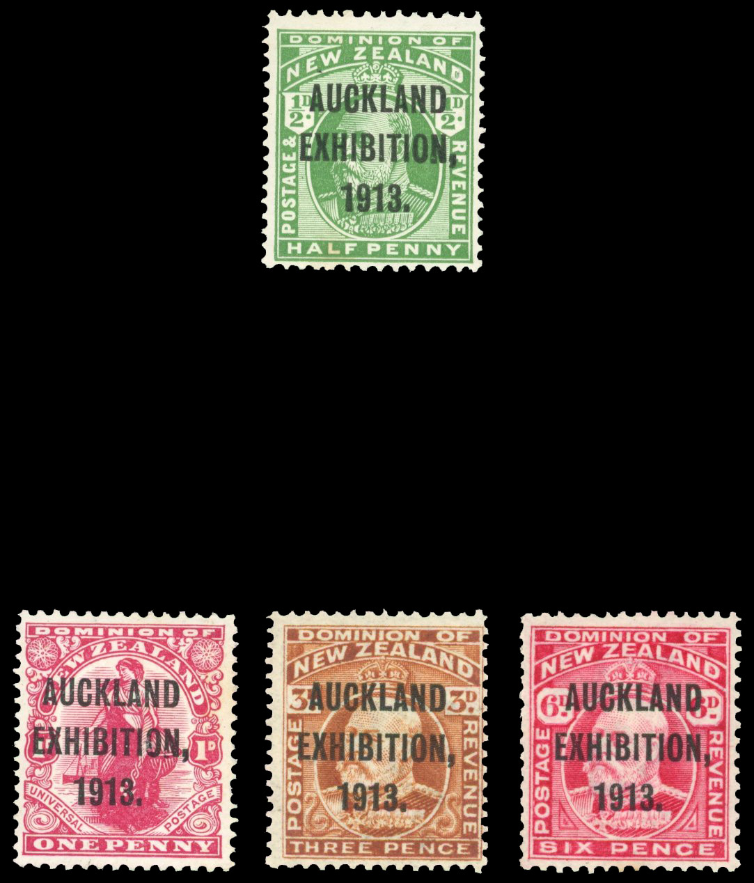 NZ SG 412-5 mint