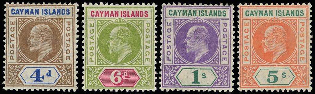 Cayman Islands SG13/16 mint