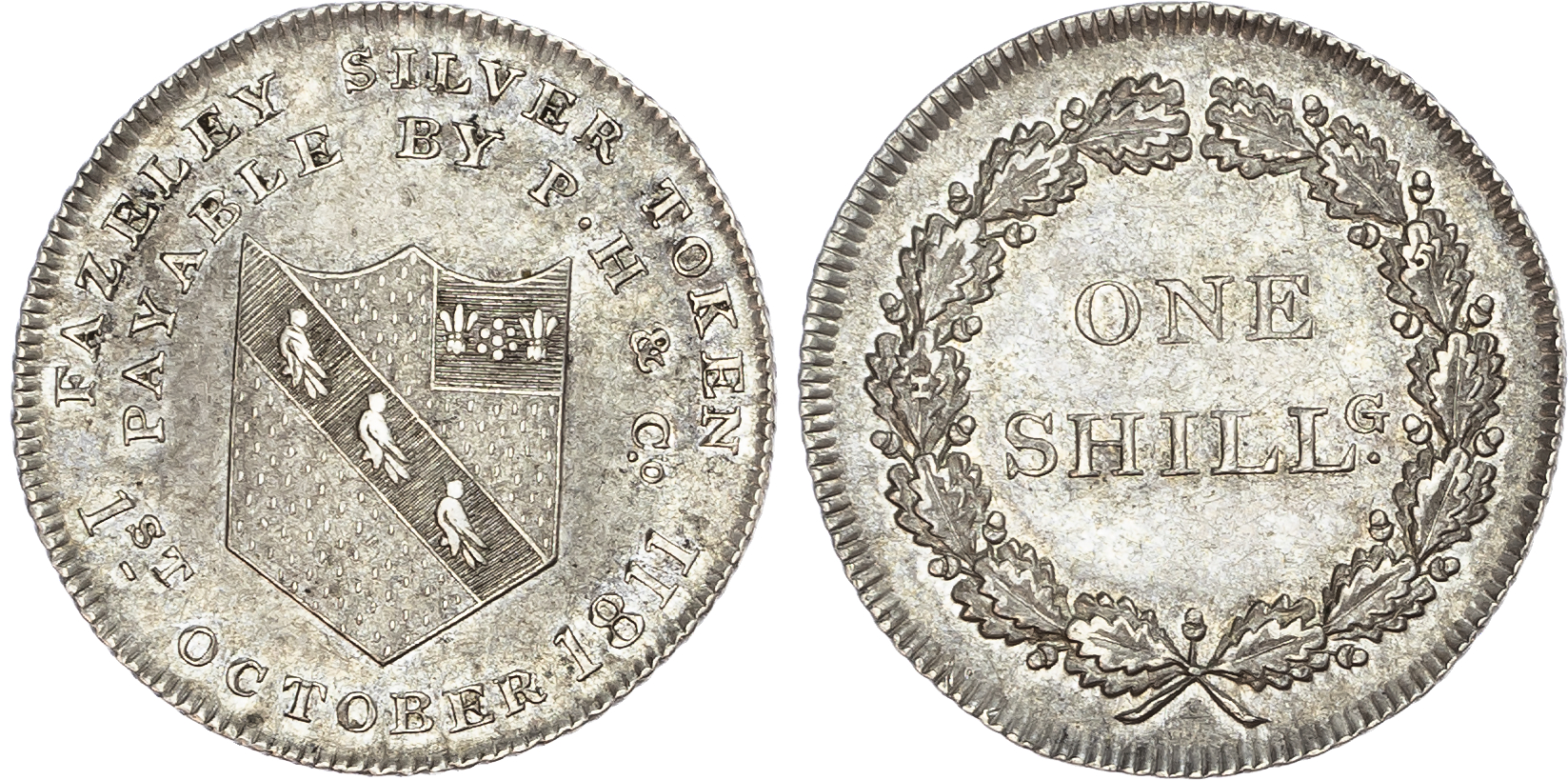 Staffordshire, Fazeley. Peel’s, Harding & Co, 1811. 
