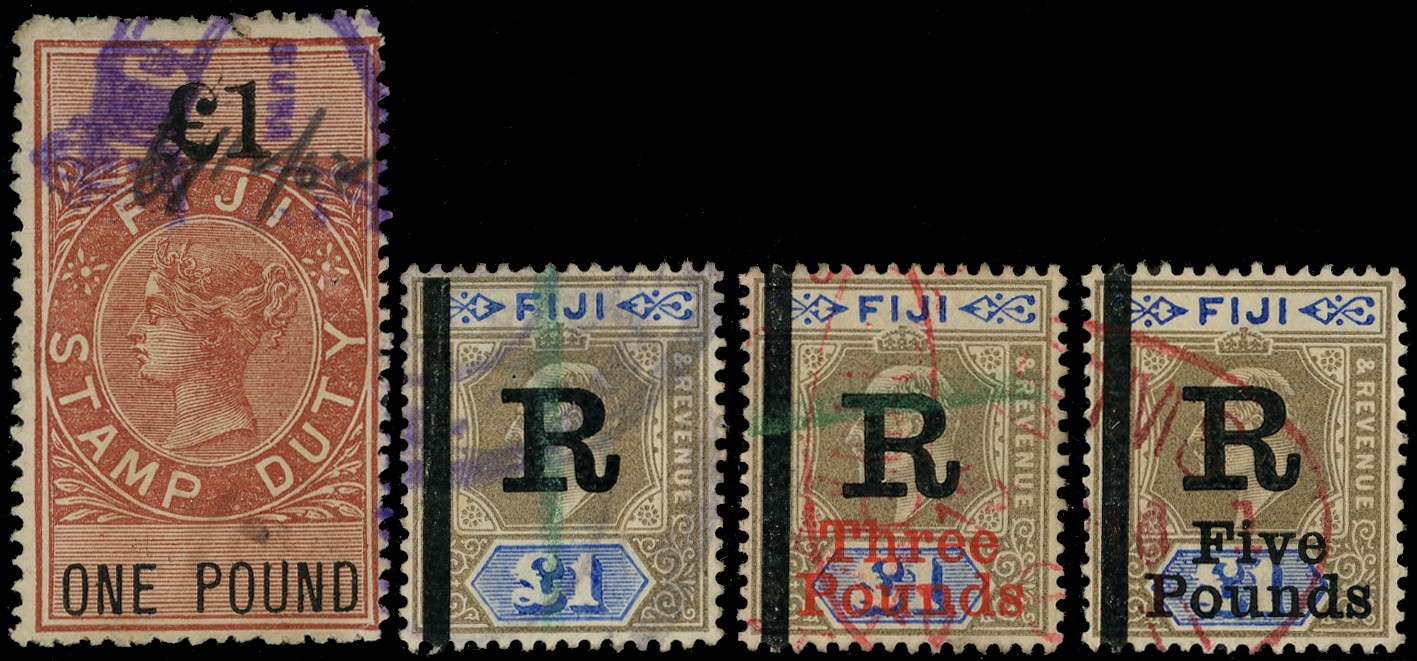 QV- KGV Collection on stock sheets, on album...