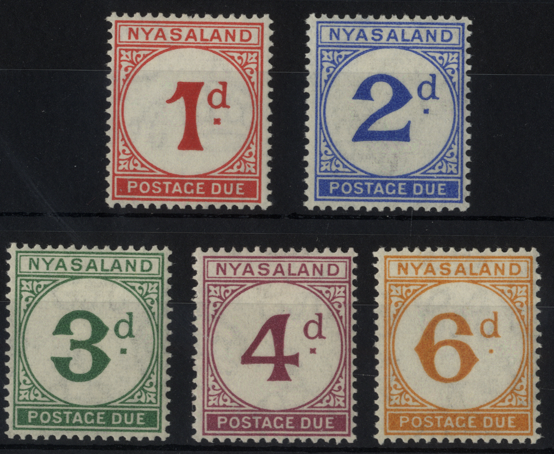 Postage Dues.  1950 set, large part o.g..  SG D1-5, cat...