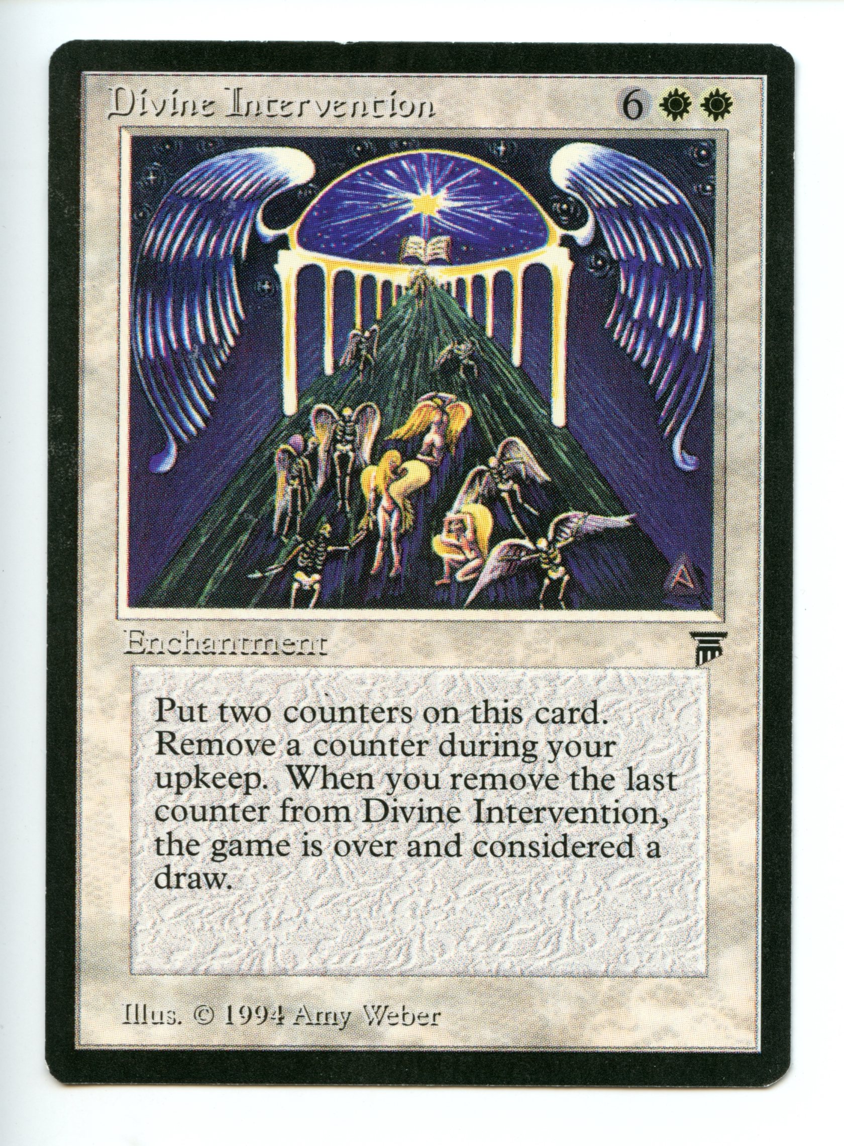 Magic The Gathering - Divine Intervention - Legends - Lightly Played Condition
