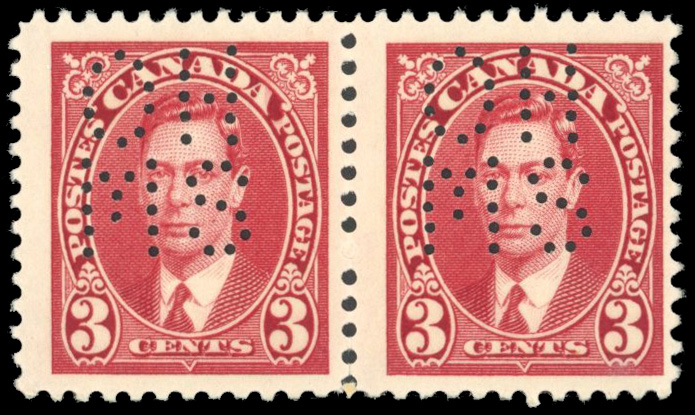 Canada SG O99 1937-38 official 3c scarlet