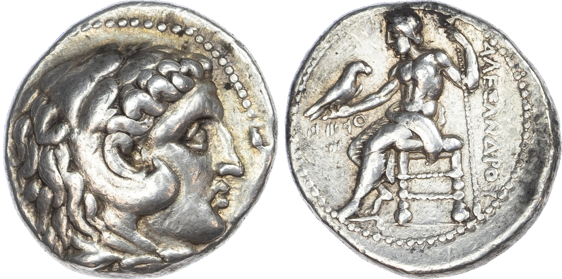 Kingdom of Macedon, Alexander the Great (336‑323 BC) Tetradrachm, 17.13g.