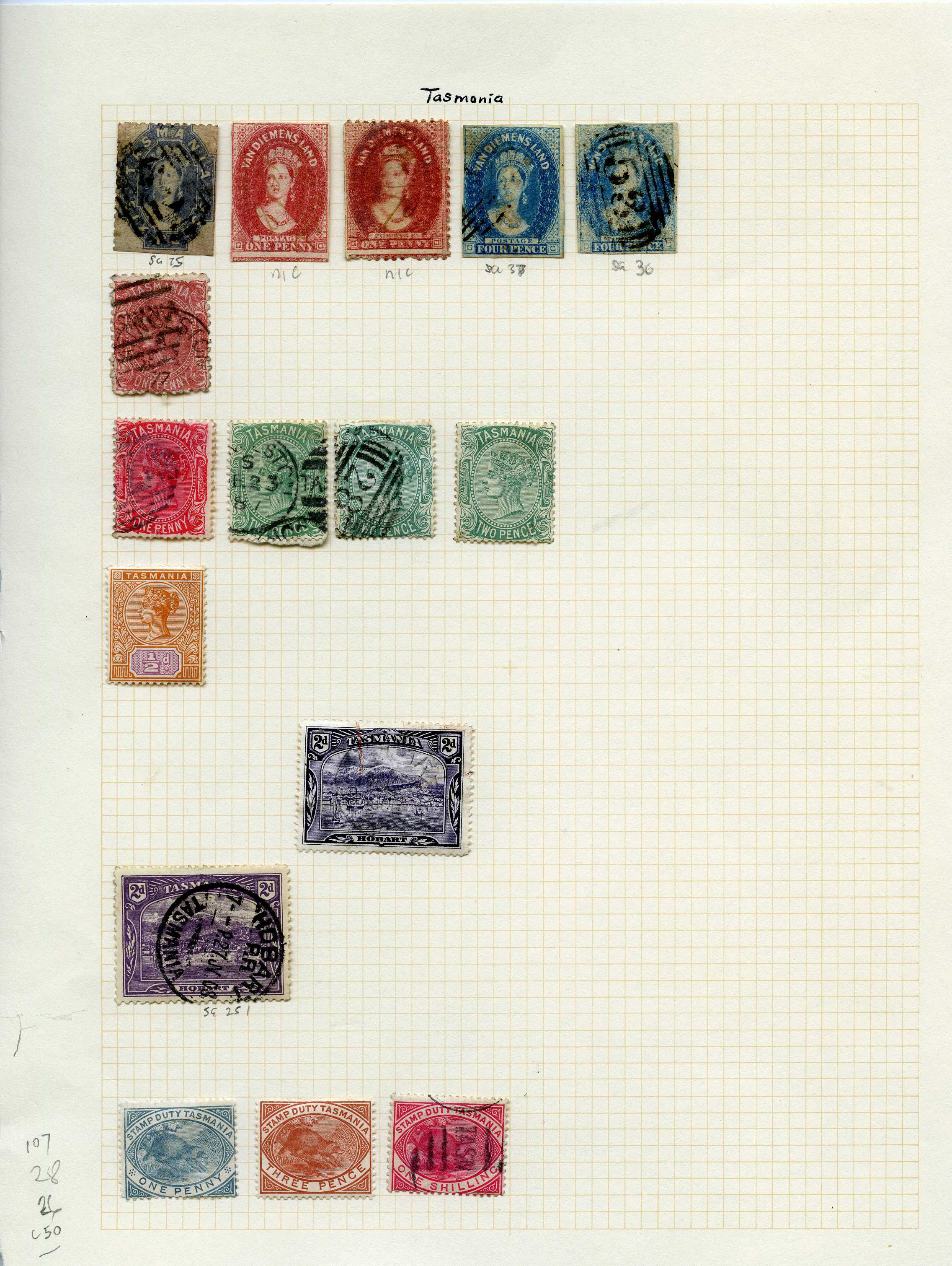 Australian States: 1857-1900 useful mixed...
