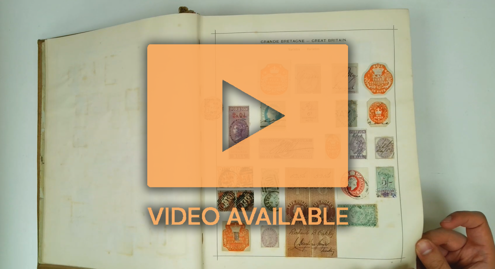 Victorian all world collection housed in a partly filled printed Richard Senf album