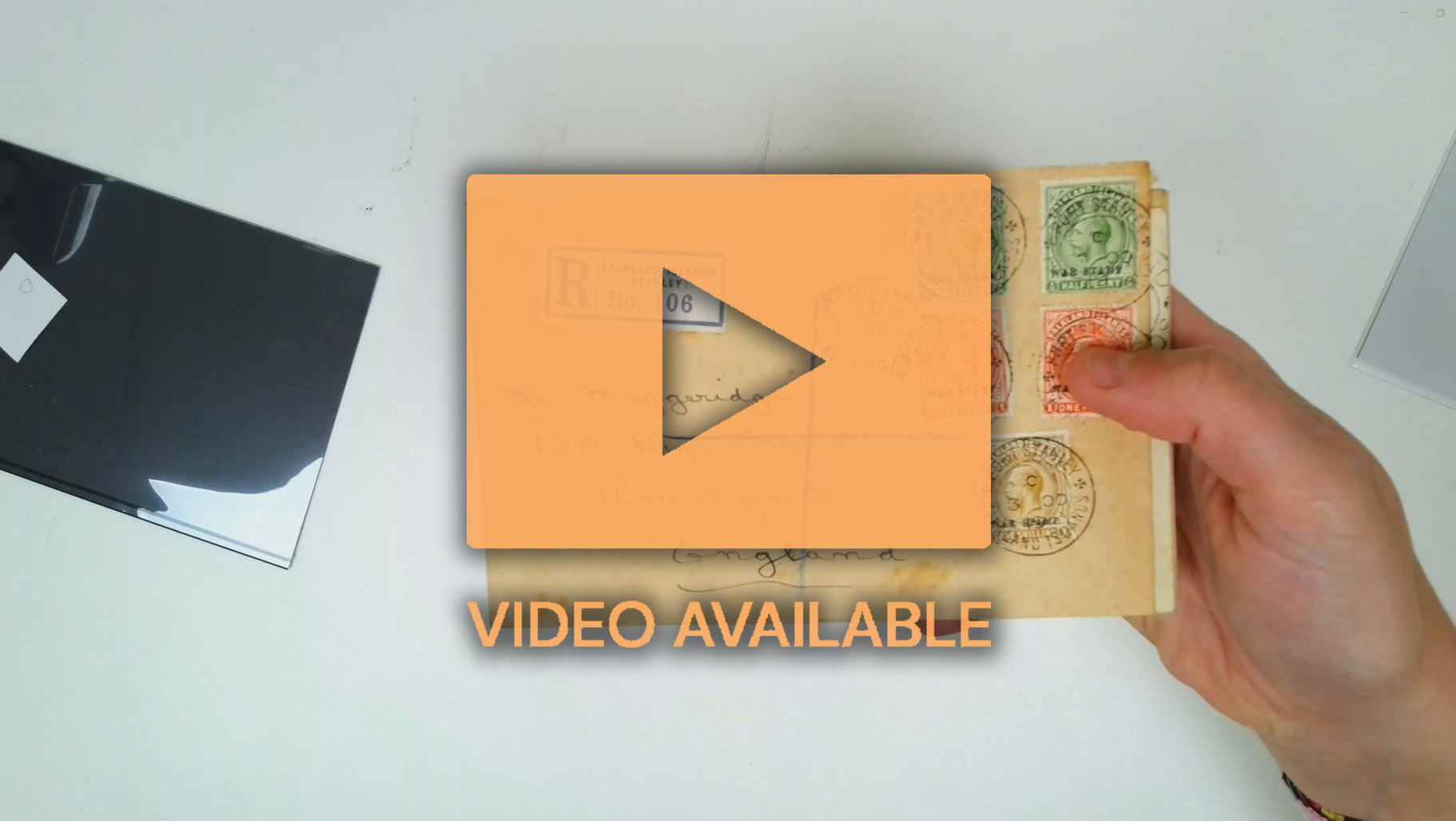 † Falkland Islands 1919-32 five covers to same addressee