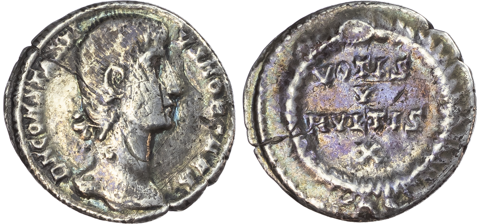 Constantius Gallus (Caesar, AD 351-354) AR Siliqua, uncertain mint, 2.69g.