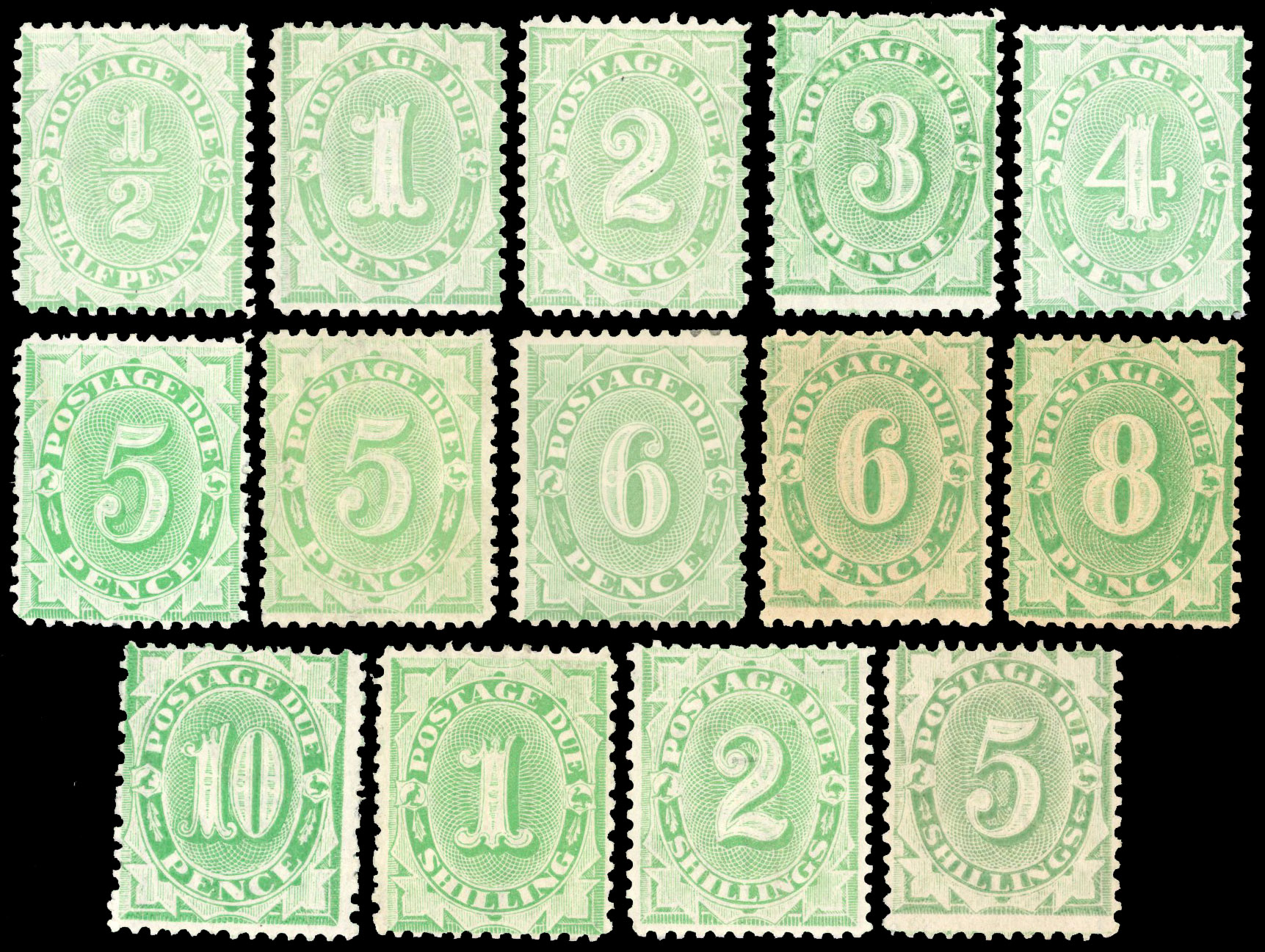 Australia Postage Dues SG D20/37 mint