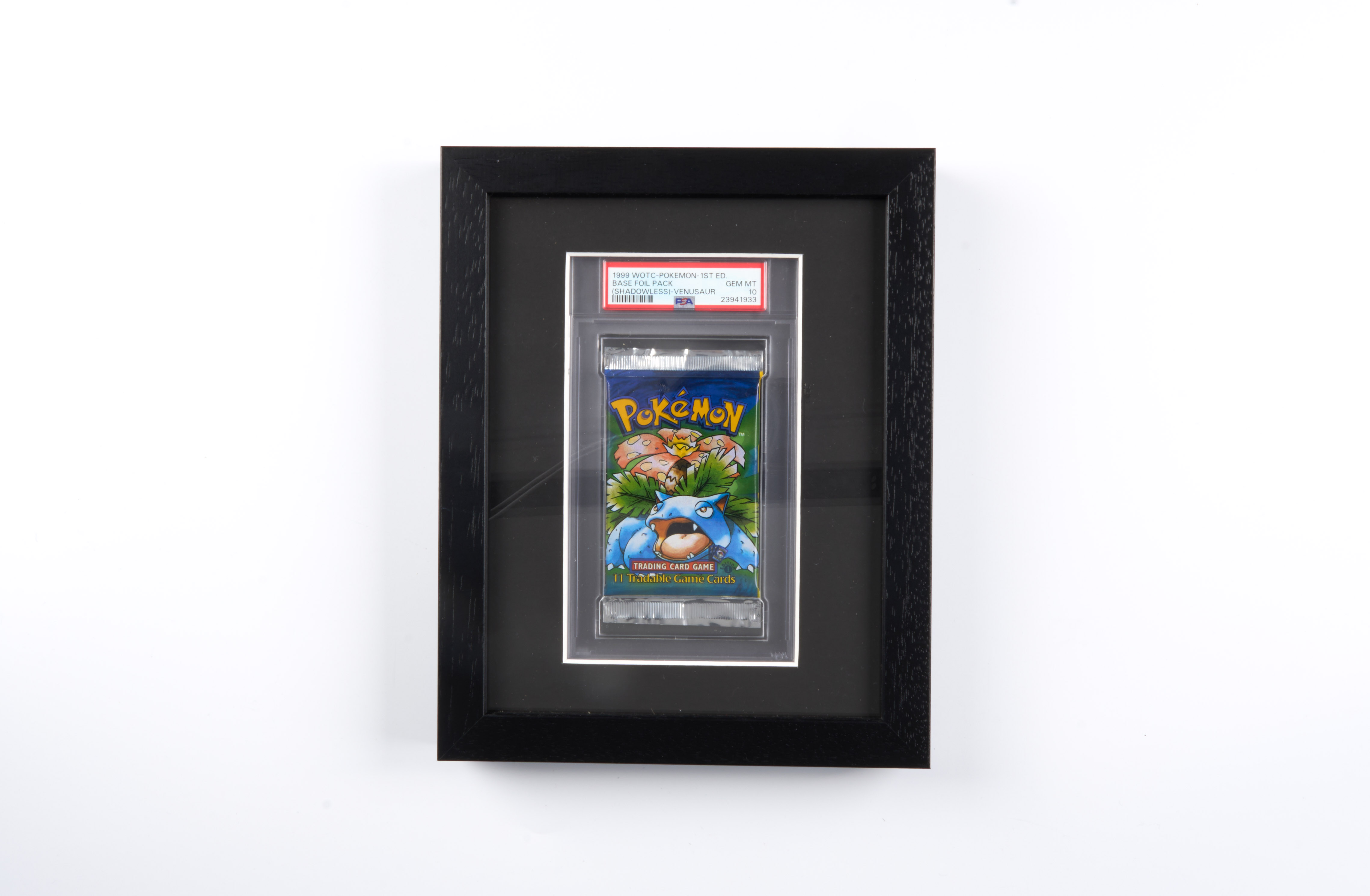PSA 10 Base Set 1st Edition Booster Pack - Venusaur Artwork