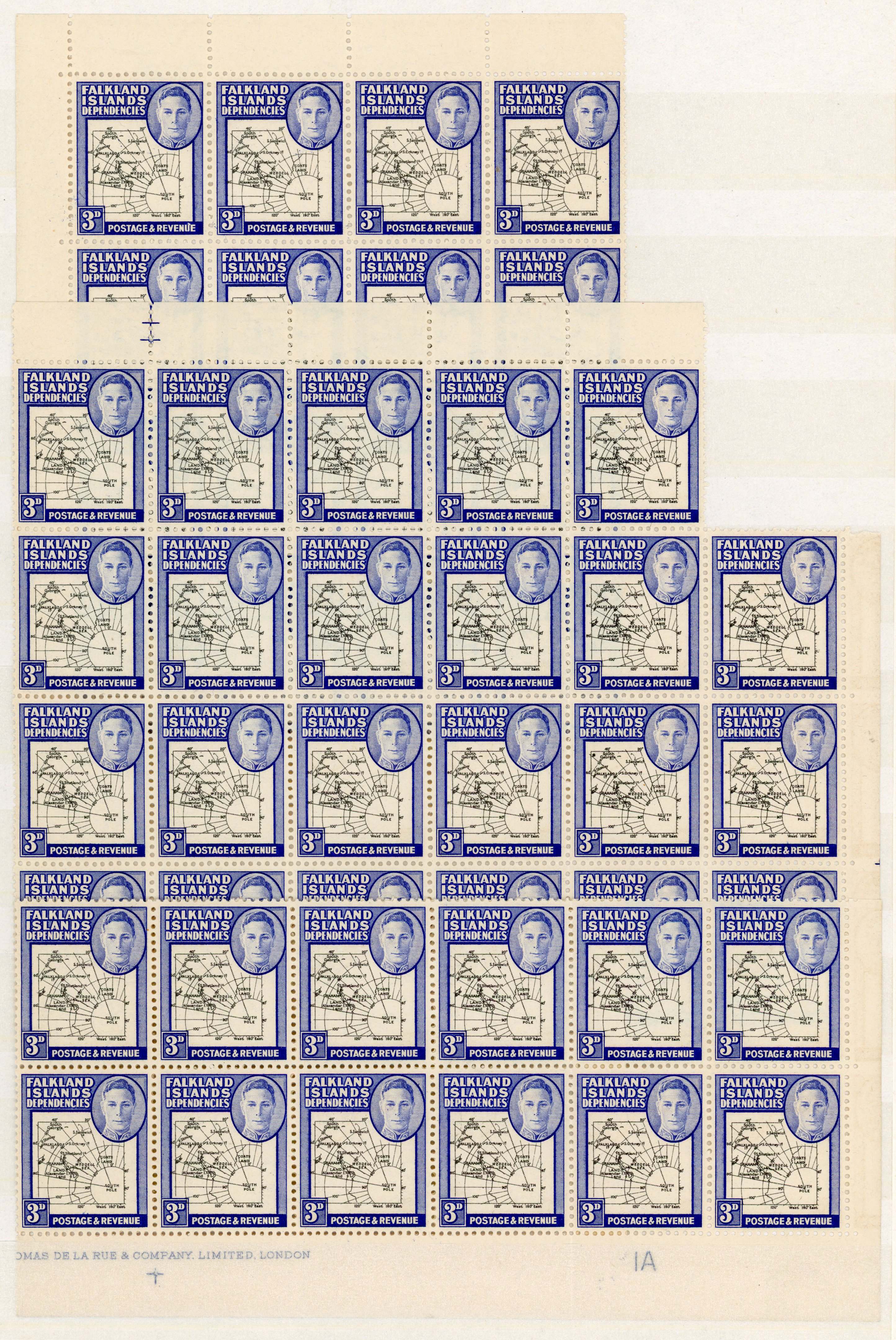 FID SG G4a-e blocks mint