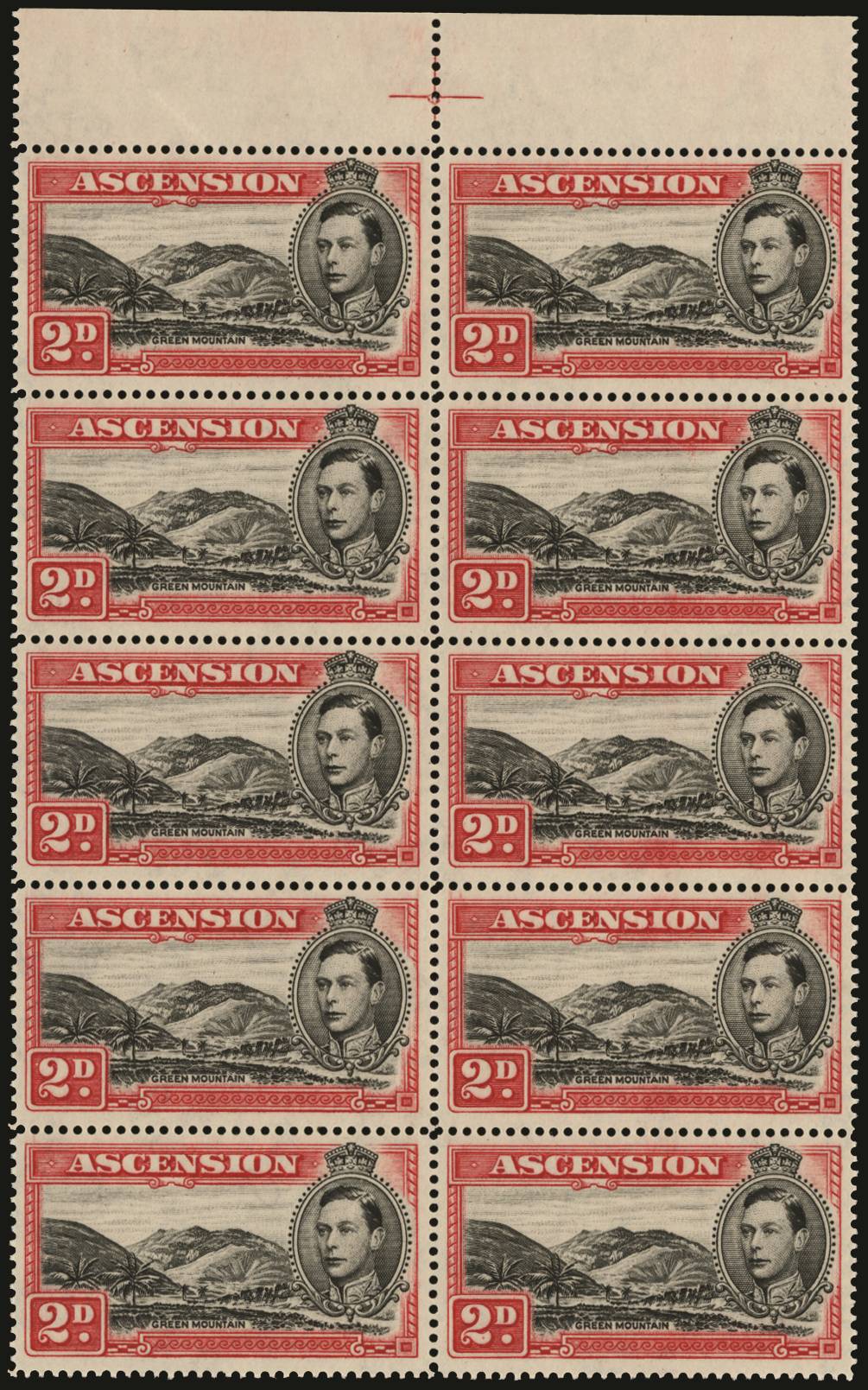 Ascension SG 41ca block mint