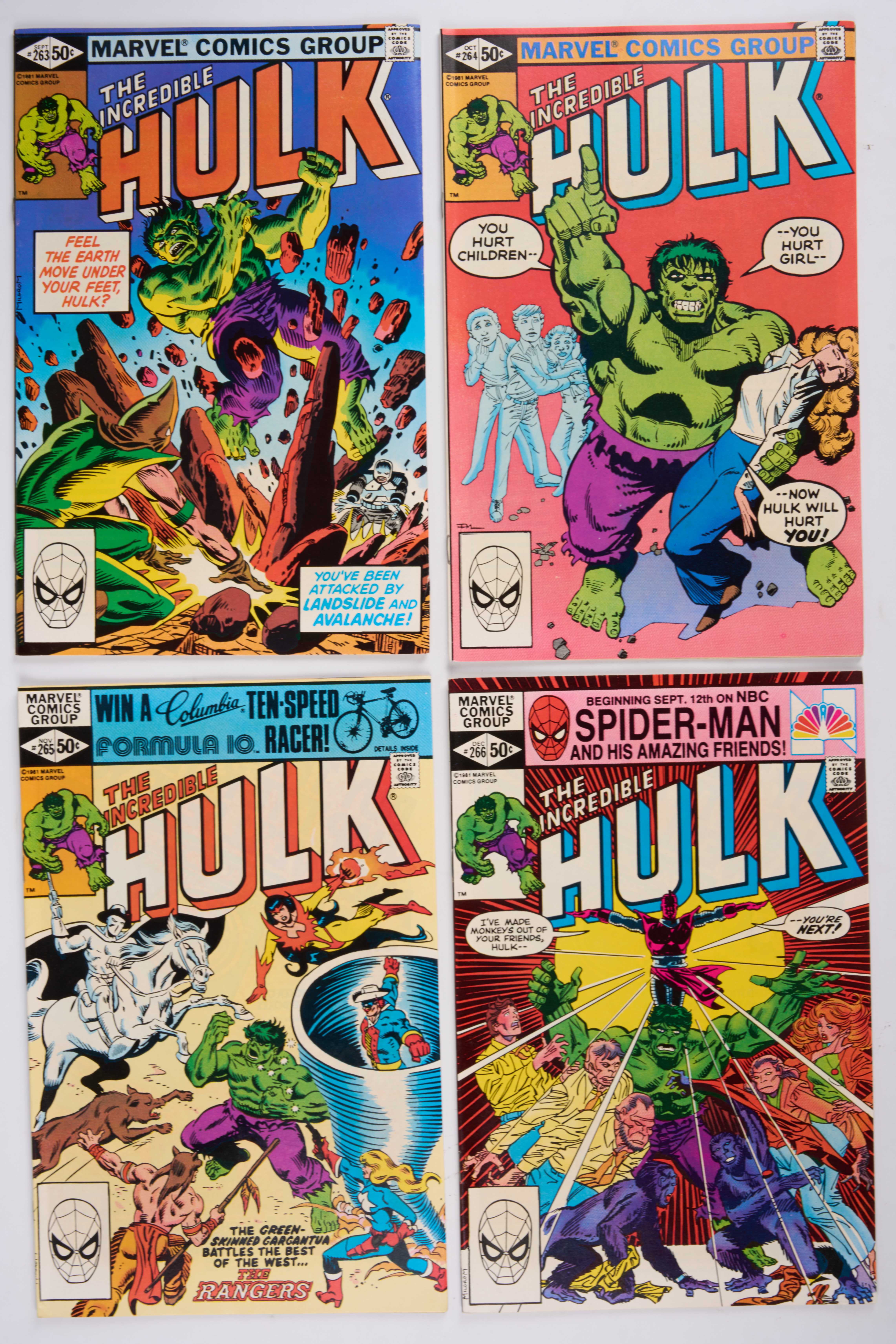 Incredible Hulk Bundle (Marvel Comics, 1982-84) Bundle of 19