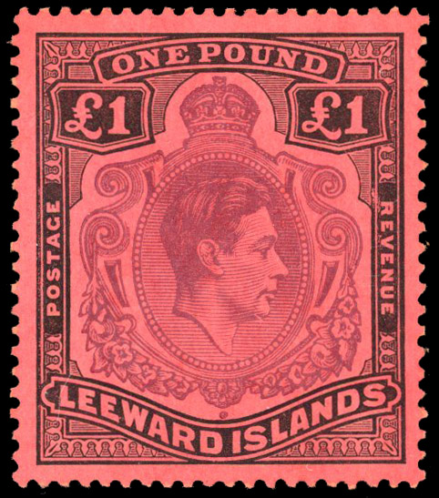 Leeward Islands SG 114af mint