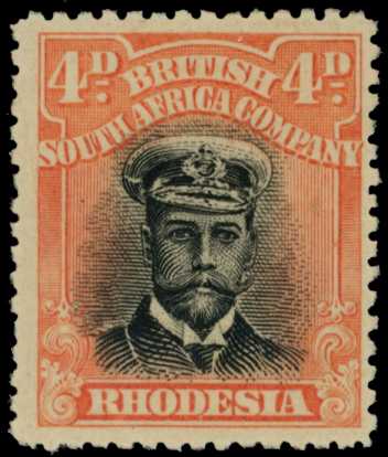 1917-20 4d Head Die IIIA, perf 14. Large...