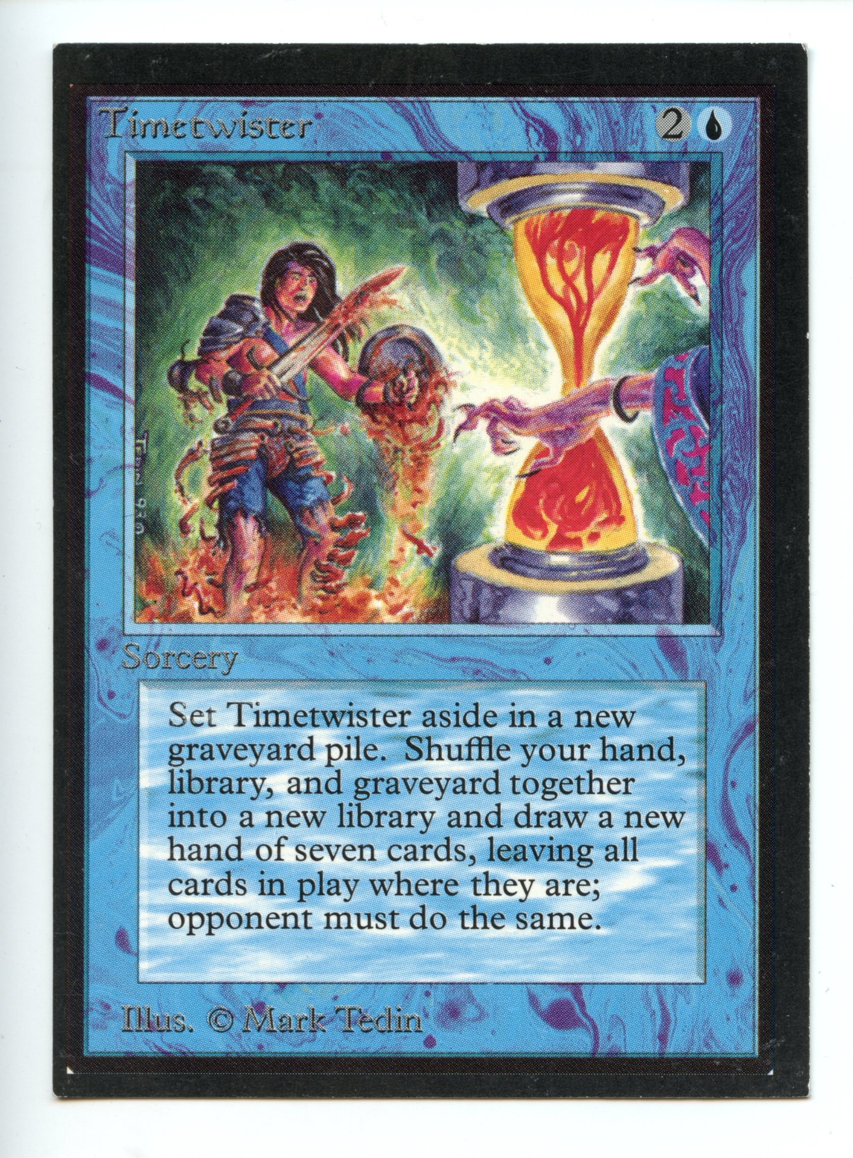 Magic the Gathering - Timetwister  - Collector's Edition - Moderately Played