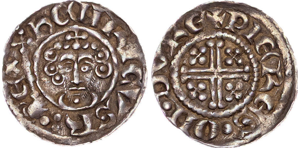 John (1199-1216), AR Penny, Class 5b1, Durham mint, Pieres as moneyer.