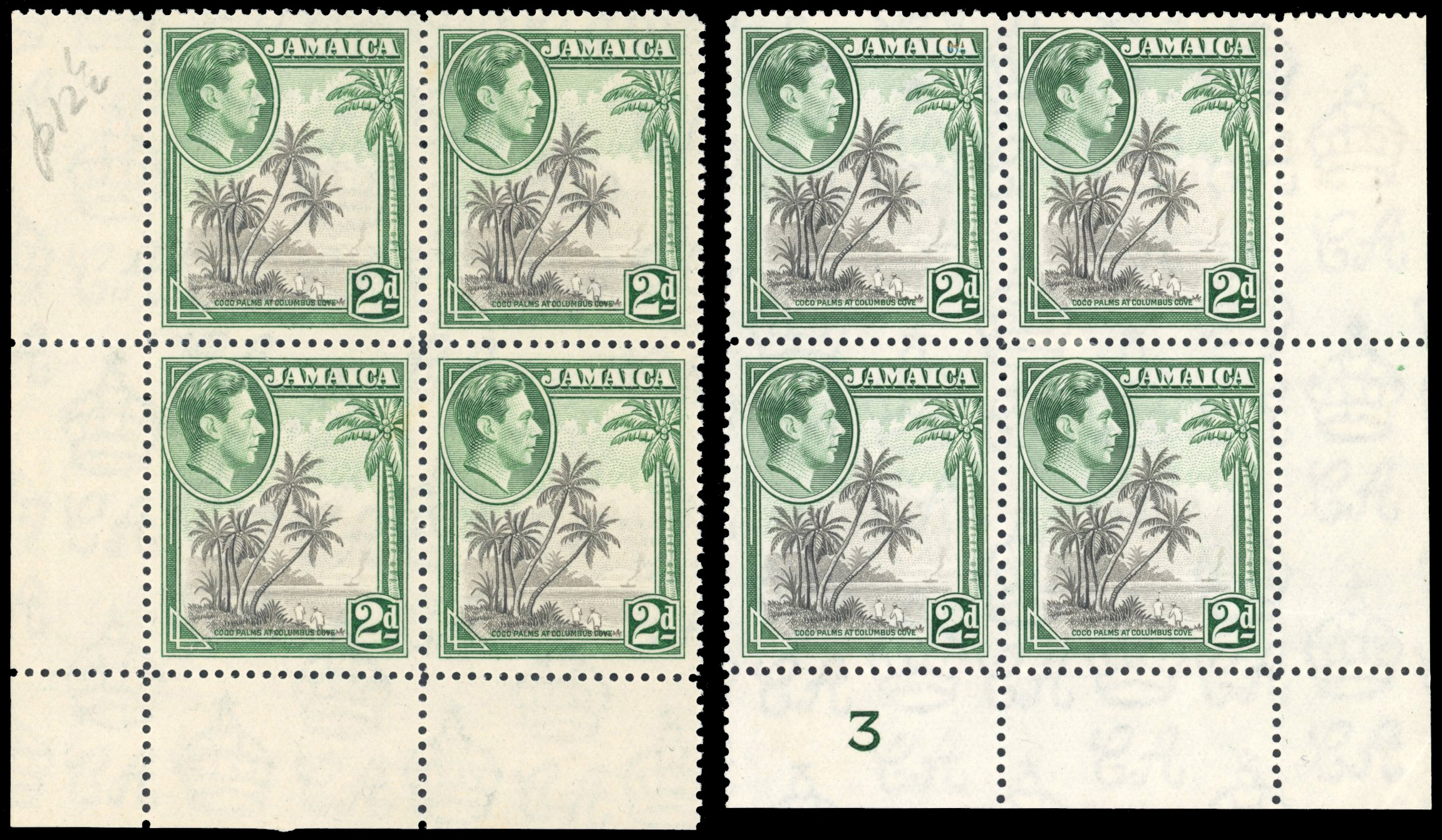 South Africa SG 56bw strip mint