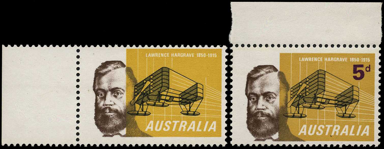 1965 Lawrence Hargrave 5d showing variety...