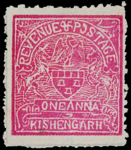 1899 1a pink pin-perf 12½, fine unused,...