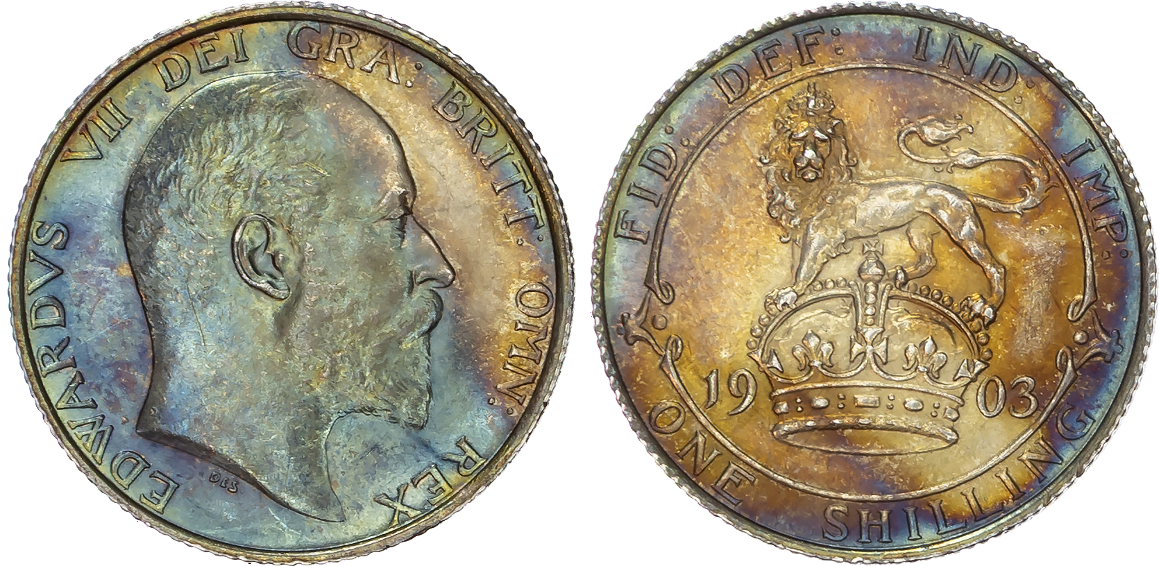Edward VII (1901-1910), Shilling, 1903.