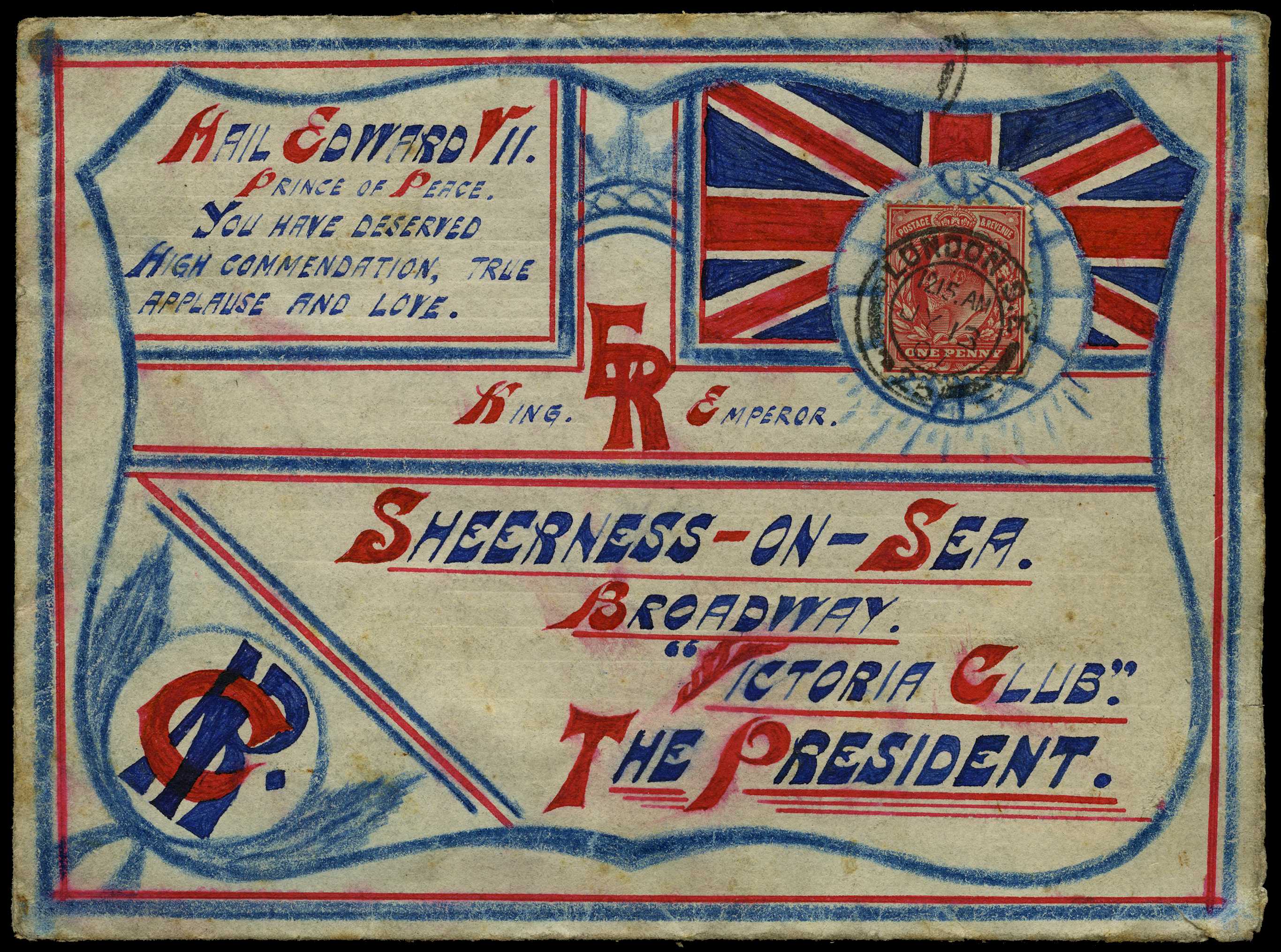 ROYALTY: 1907 (13 July) beautifully executed...