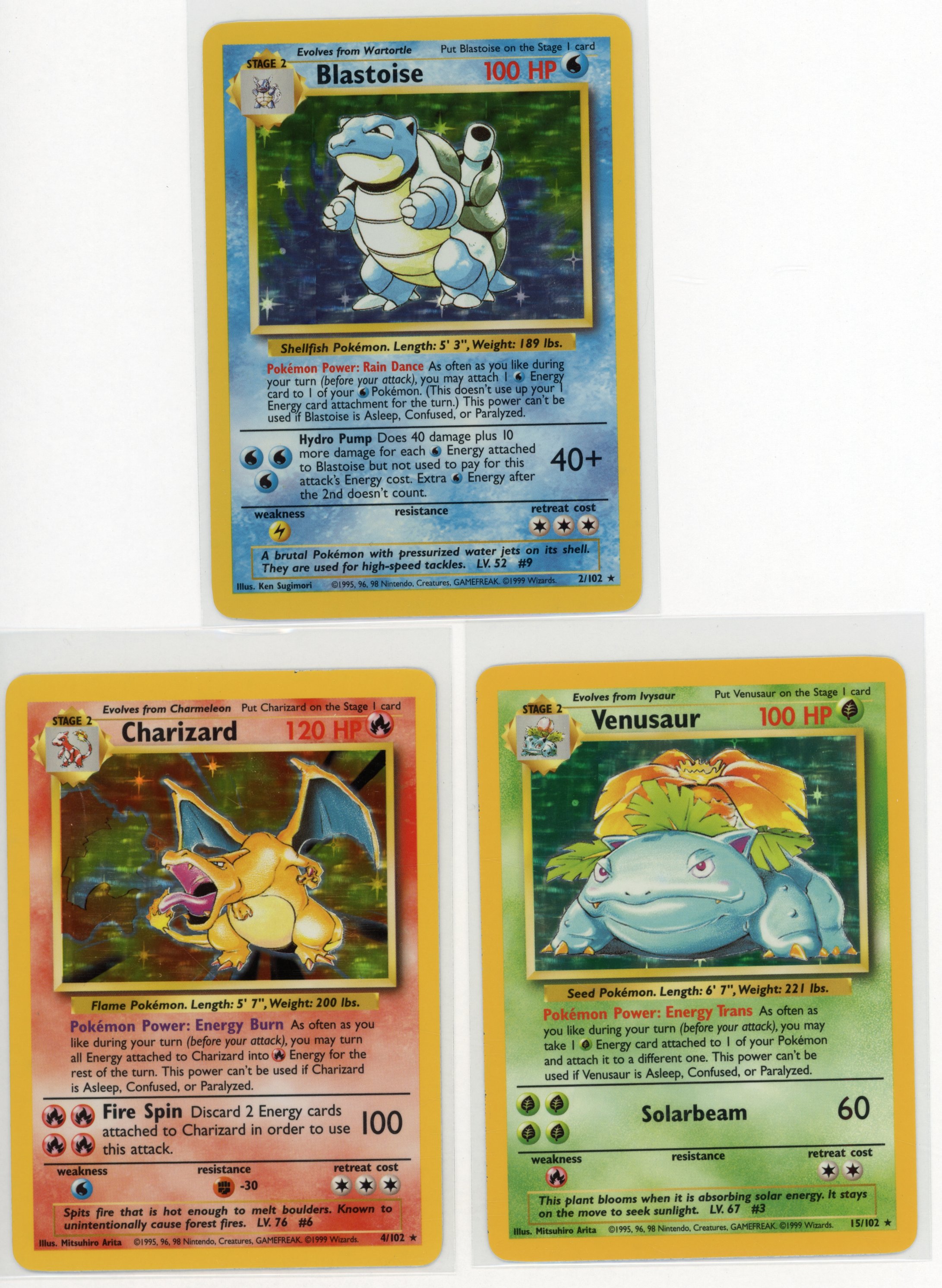 Base Set -  Unlimited & 4th Print - All Holos + Partial Set